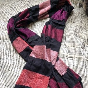 Striped loft outlet scarf (new, with tags)